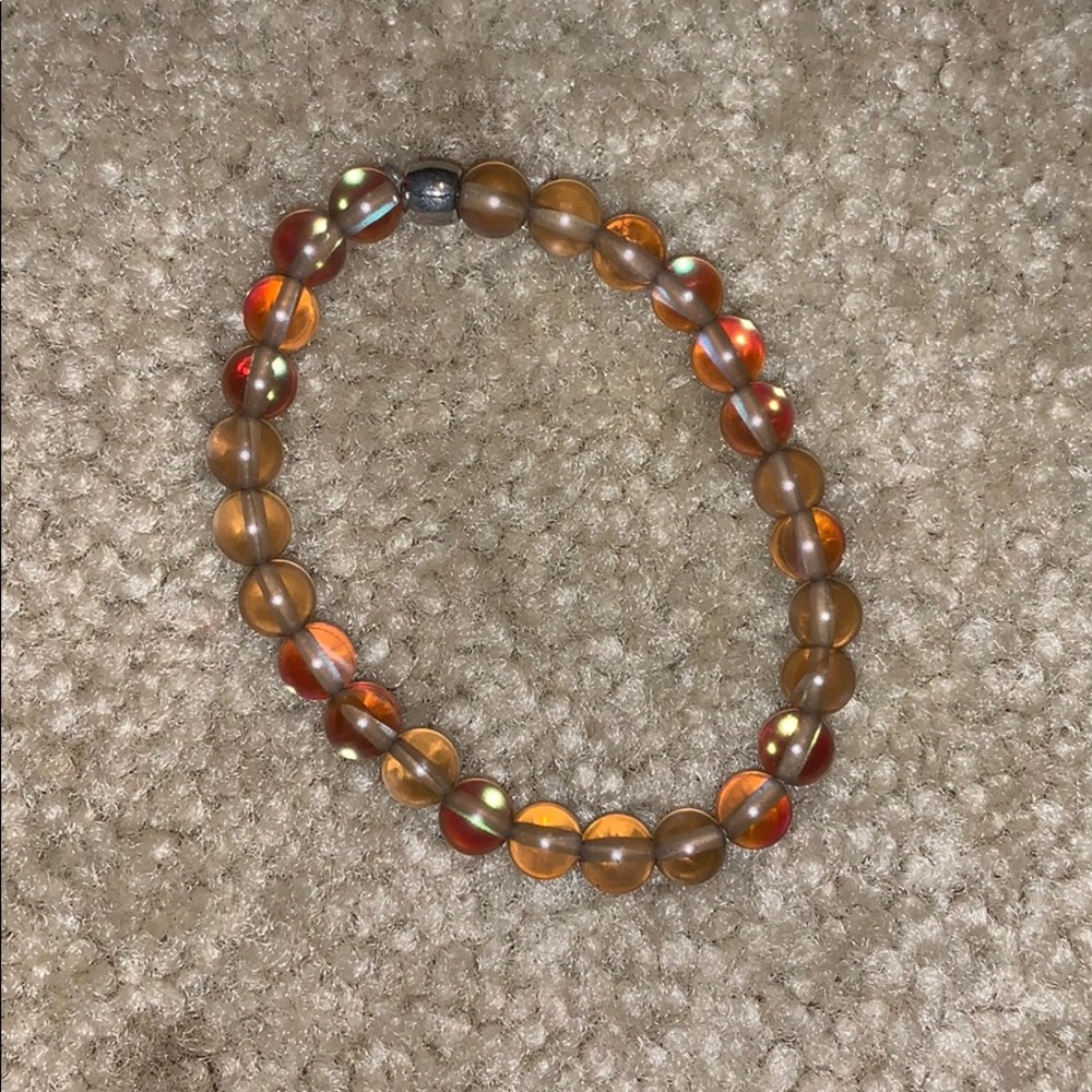 brown iridescent bracelet